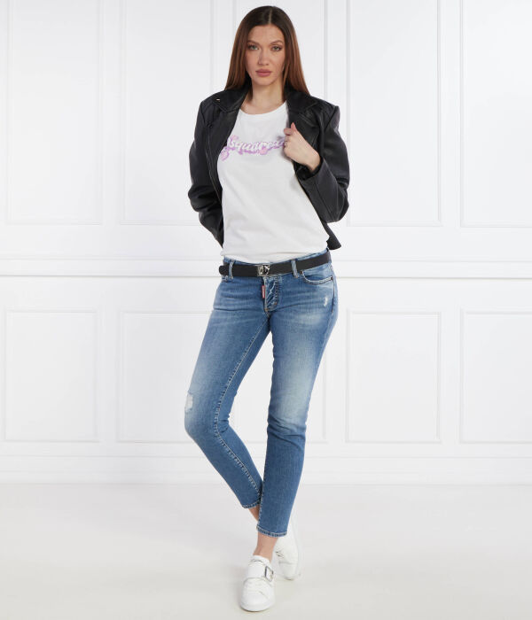 Футболка Dsquared2 свободного кроя, белый — фото 2