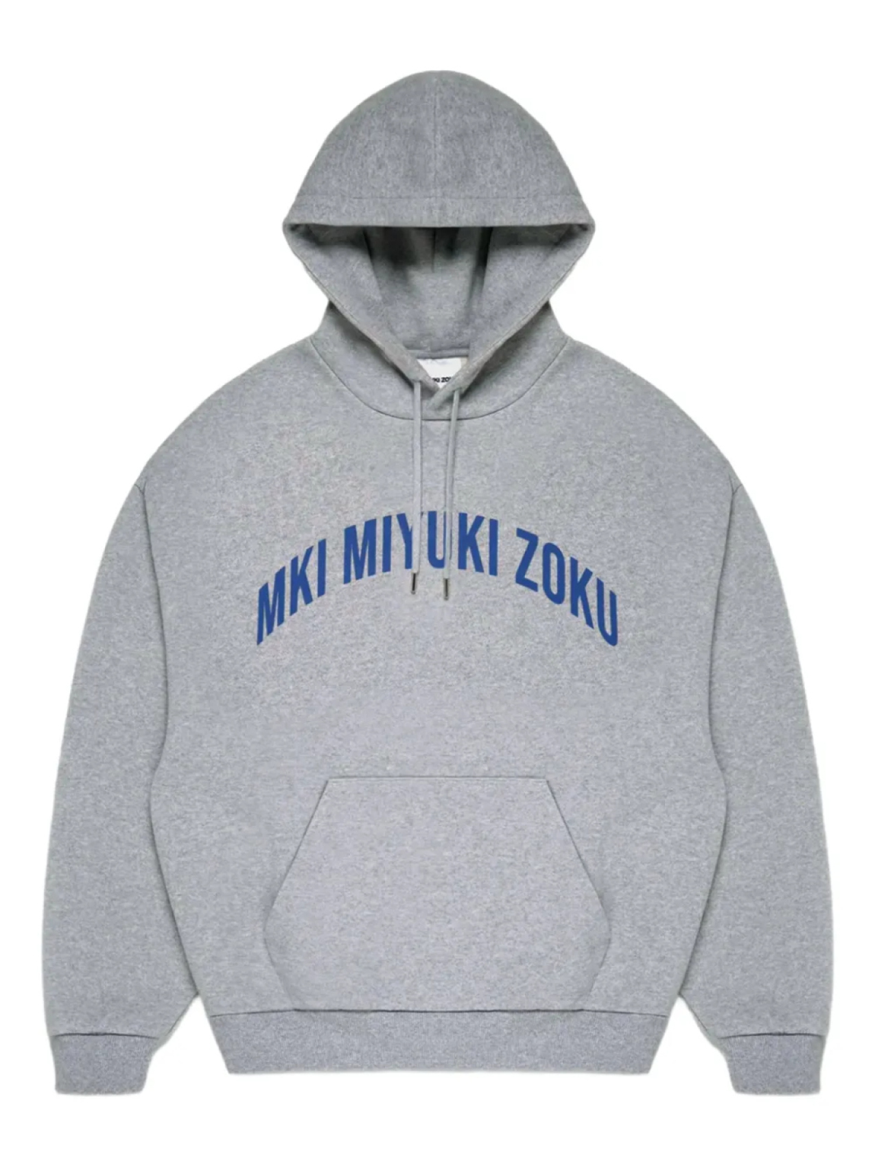 

MKI Miyuki Zoku худи с логотипом, серый