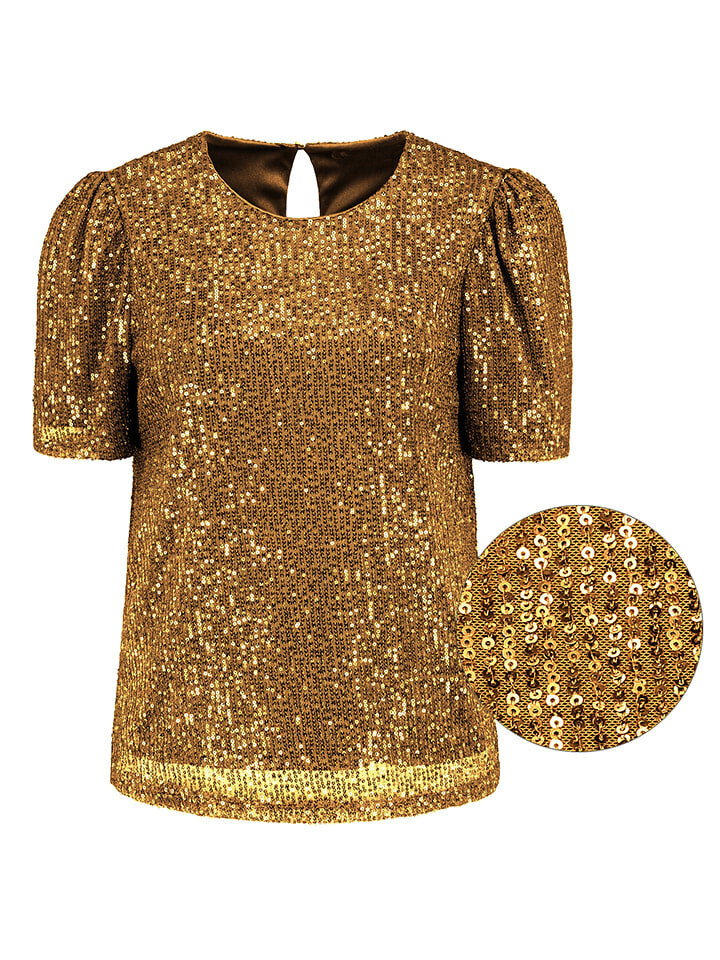 

Блуза Sublevel Paillettenbluse, золотой