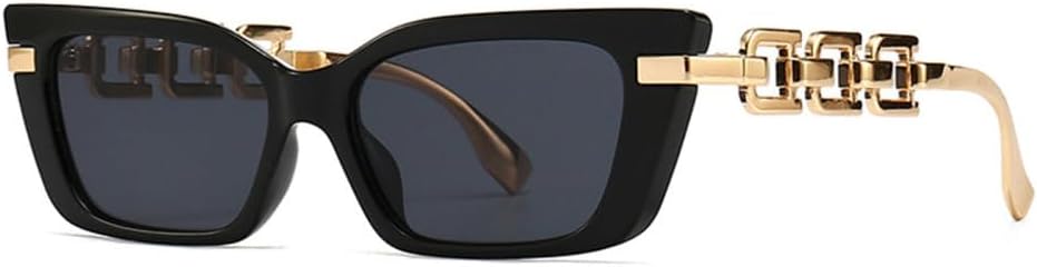 

Модные солнцезащитные очки 2027 года для женщин и мужчин. Современные женские солнцезащитные очки в винтажном стиле. Трендовые очки с защитой от УФ-излучения UV400 MTZJH, Black Black