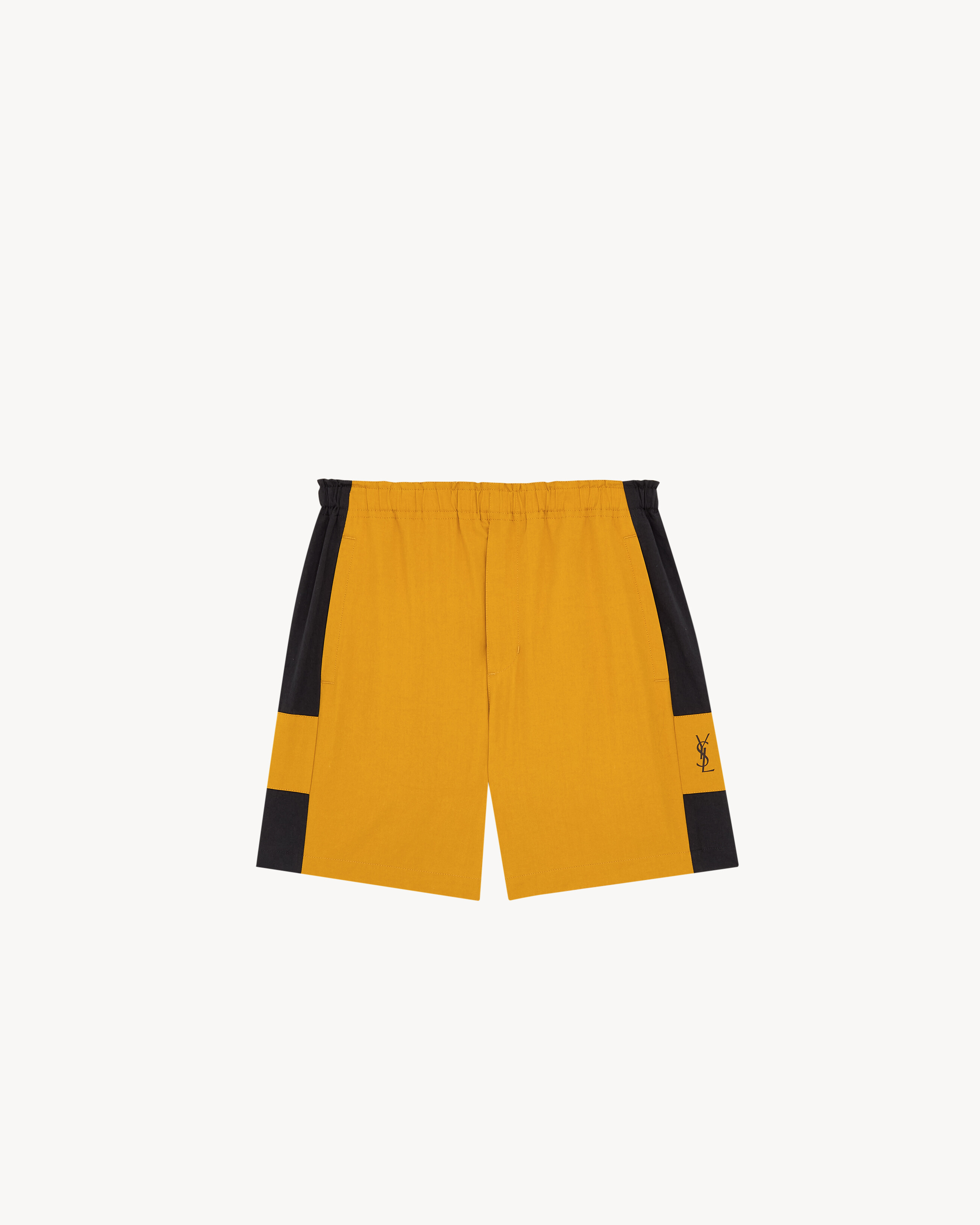

Бермуды CASSANDRE из хлопка Saint Laurent, желтый