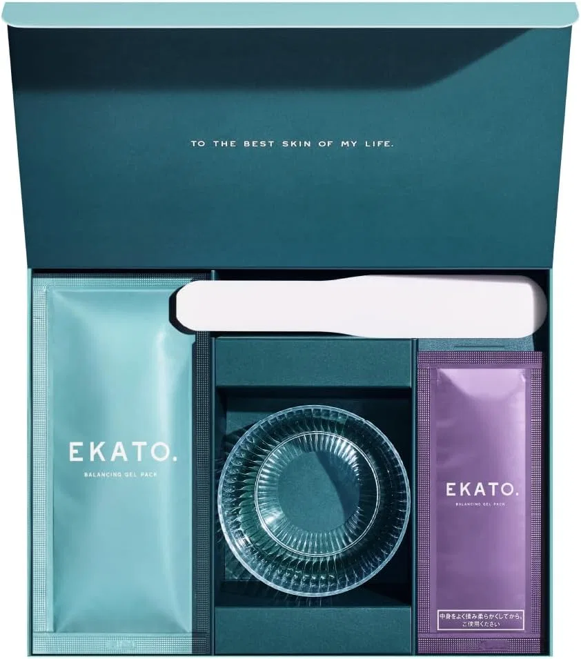 Маска для лица Ekato. — Очищающая -гель Balancing Gel Pack с азелаиновой кислотой, 3 порции, 260 г