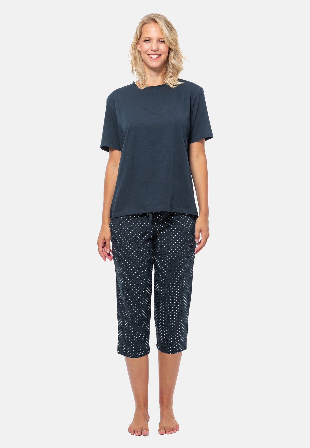 

Пижамный комплект SET - Pyjamas Schiesser, темно-синий