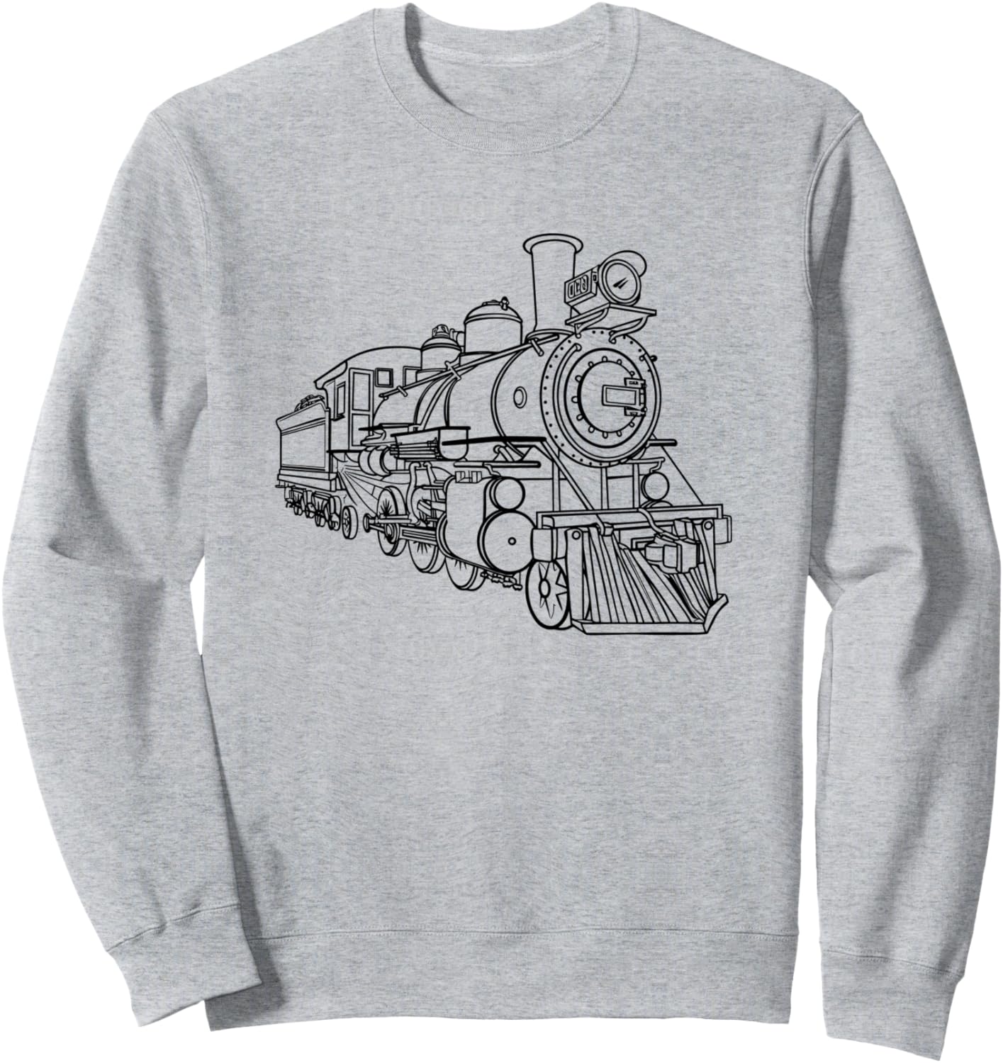 

Толстовка с изображением железнодорожных поездов для любителей железнодорожной тематики Funny Railroad Graphic Shirts And Giveaways, серый