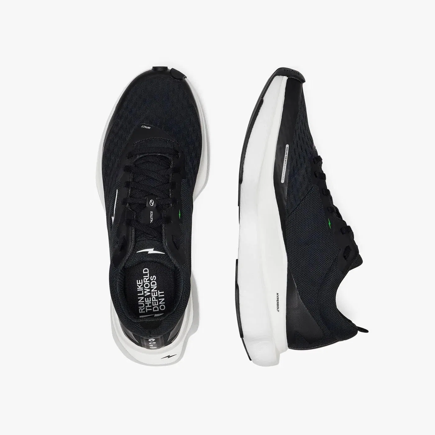 Беговые кроссовки Hylo Athletics Impact, Black White — фото 3