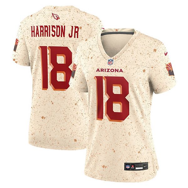 Женская игровая футболка Marvin Harrison Jr Natural Arizona Cardinals 2025 Rivalries Collection Nike — фото 2