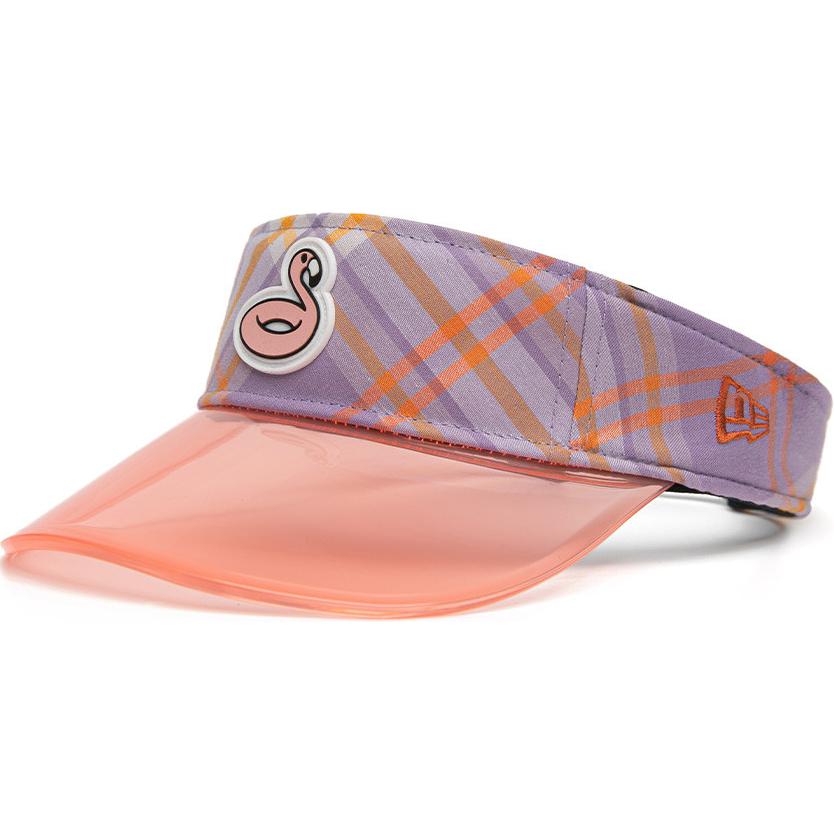 

New Era Хлопковая полиэстеровая шляпа от солнца унисекс розовая, Pink