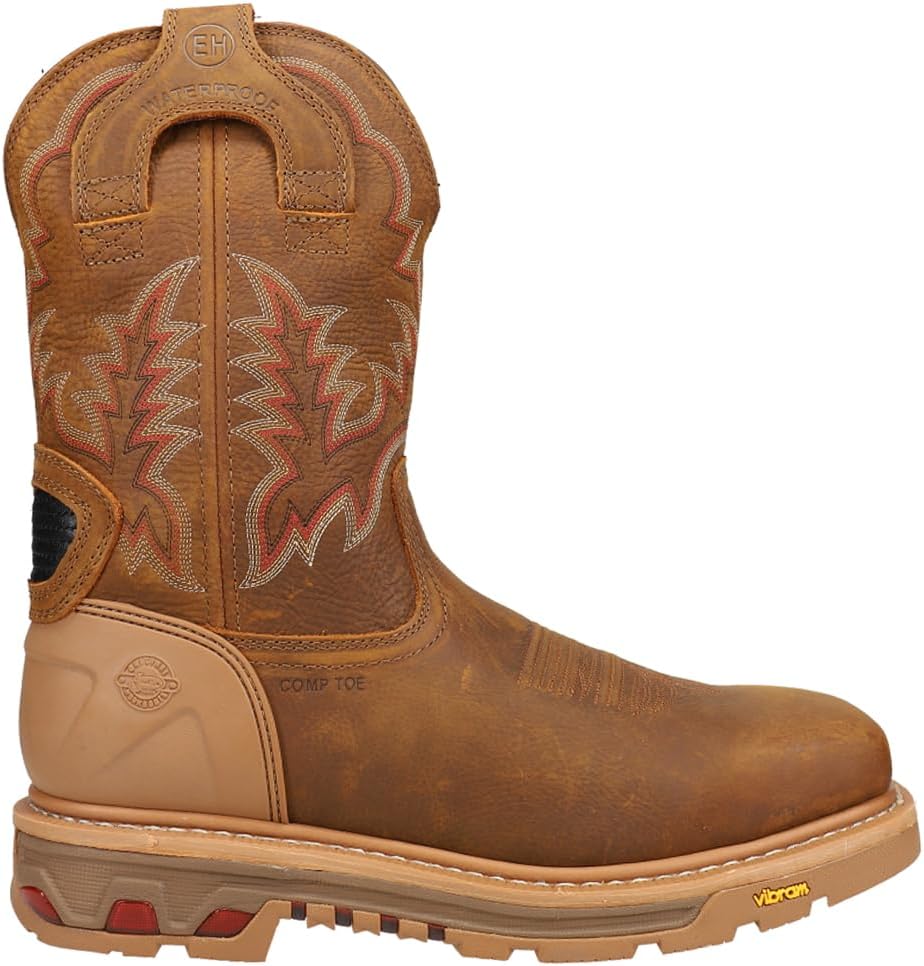 

Мужские ботинки Justin Men's Commander Montana Rust водонепроницаемые 11 с нановолоконным композитным носком