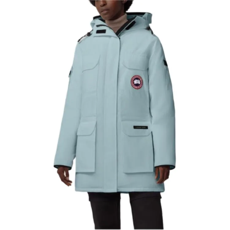 Canada Goose Куртка-парка пуховая expedition для женщин, цвет mirror blue — фото 3