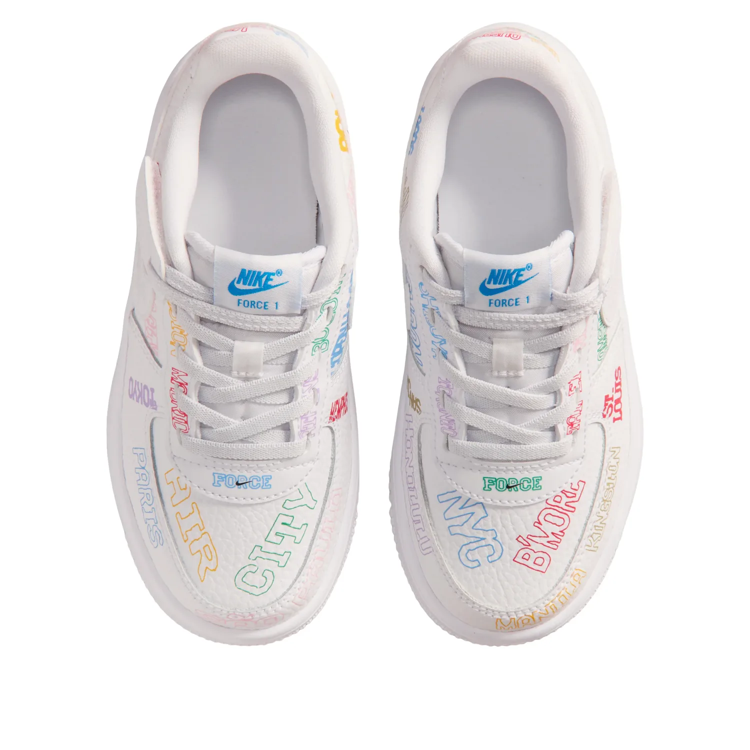 Кроссовки (PS) Nike Force 1 Low Easy On LV8 3 'White' — фото 2