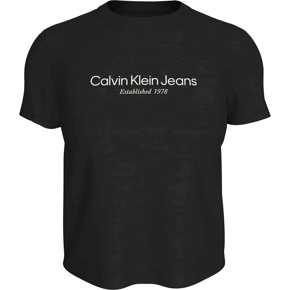 

Футболка Calvin Klein Jeans Institutional Graphic Baby, черный