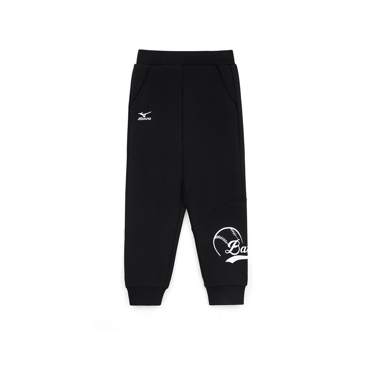 

Детские трикотажные спортивные штаны Mizuno, черный