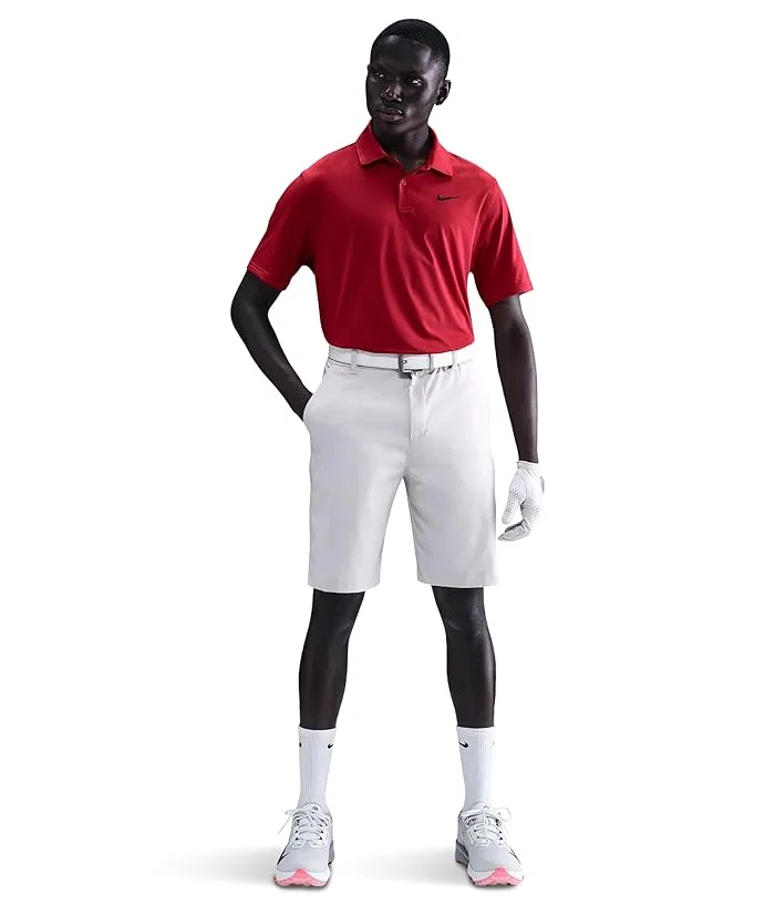 Футболка поло Dri-FIT Good Polo Nike, Gym Red/Black — фото 2