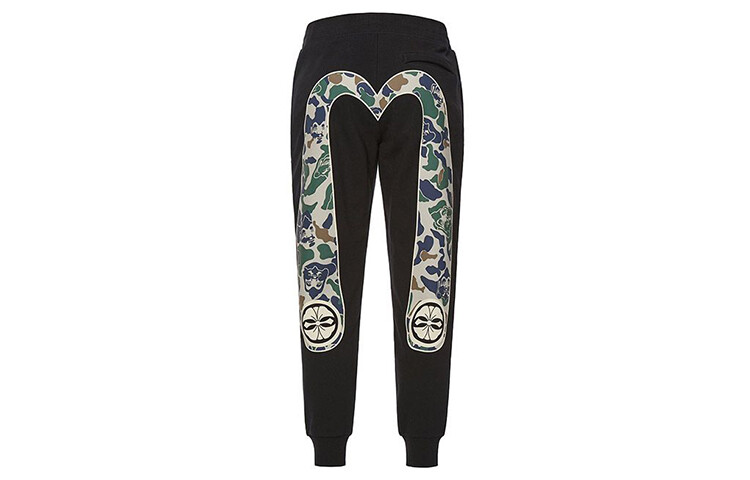 

Повседневные брюки мужские черные Evisu, черный