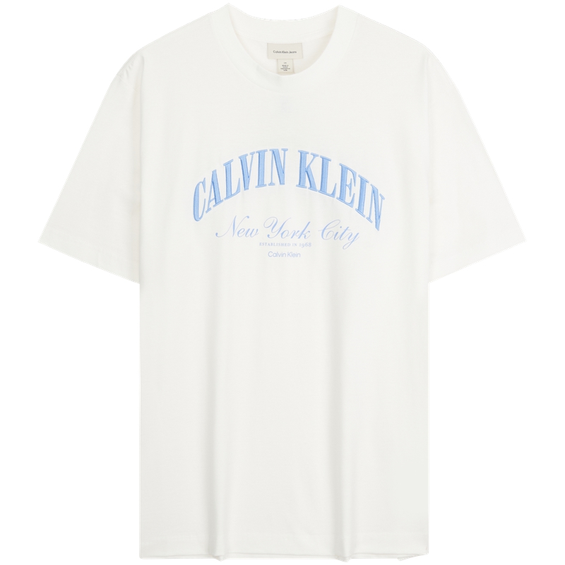 

Футболка мужская Crew Neck Moderate Calvin Klein, yaf-айвори
