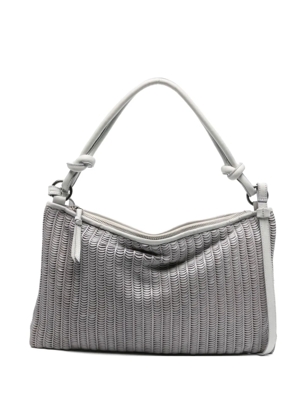 

Сумка через плечо Lune с узлом на ручке Reptile's House, серый