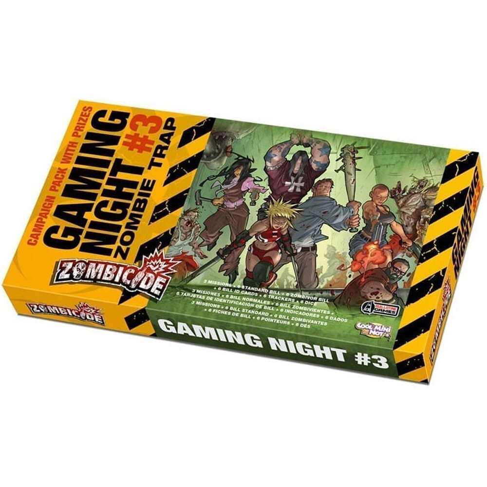 

Настольная игра Cool Mini or Not Zombicide: Gaming Night #3 - Zombie Trap
