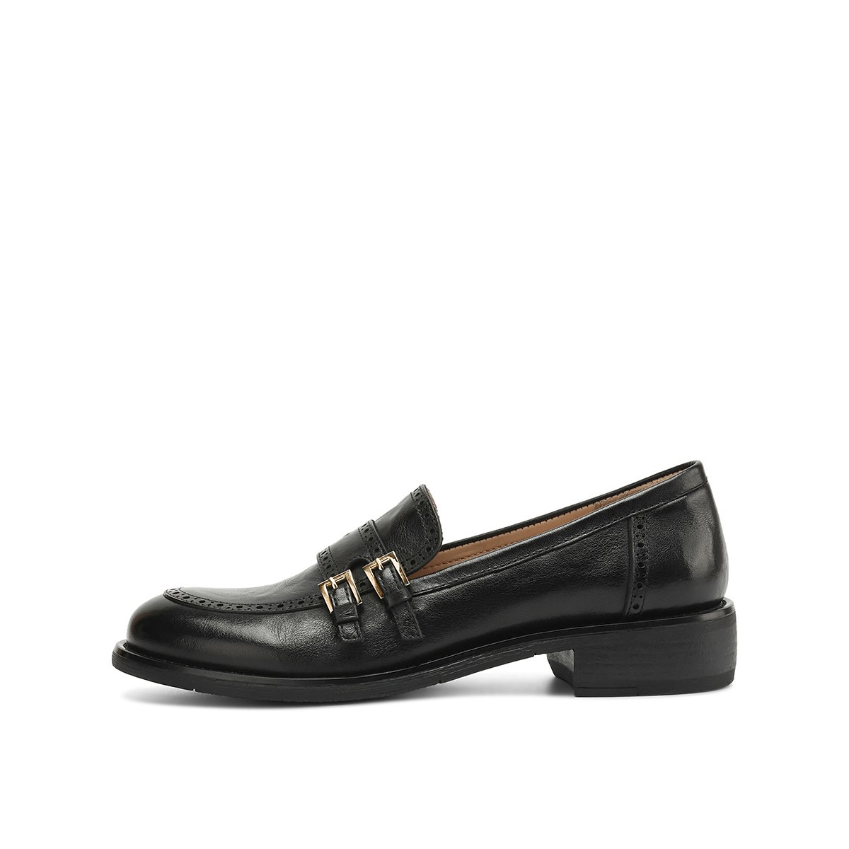 Rosa Bianca Женские лоферы коричневые с кожаной стелькой, цвет Brown (Cow Leather Insole) — фото 3