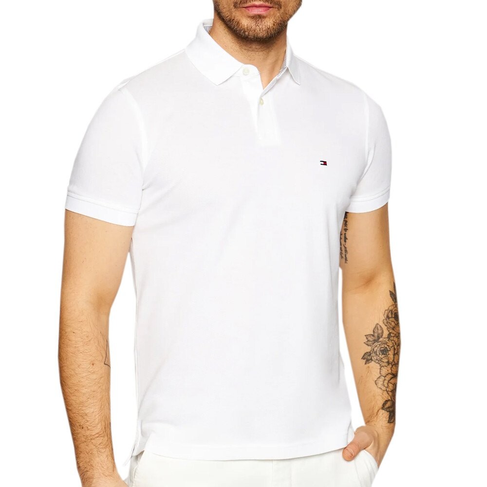 

Поло Tommy Hilfiger 1985 Slim, белый