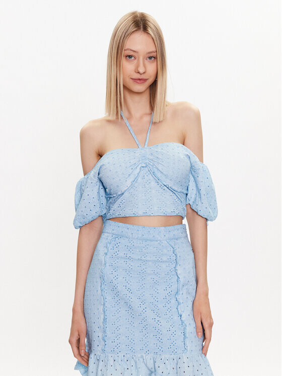 

Блуза стандартного кроя Guess, синий