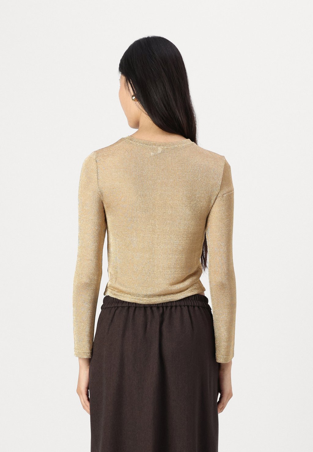 

Топ с длинными рукавами ONLFLORENCE O NECK WIDE SLEEVE ONLY, золотой