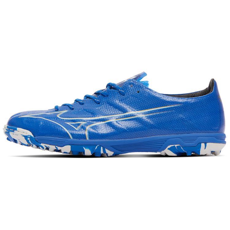 

Mizuno Футбольные бутсы с искусственным покрытием, износостойкие, с натуральным покрытием, противоскользящие, мужские, сине-белые