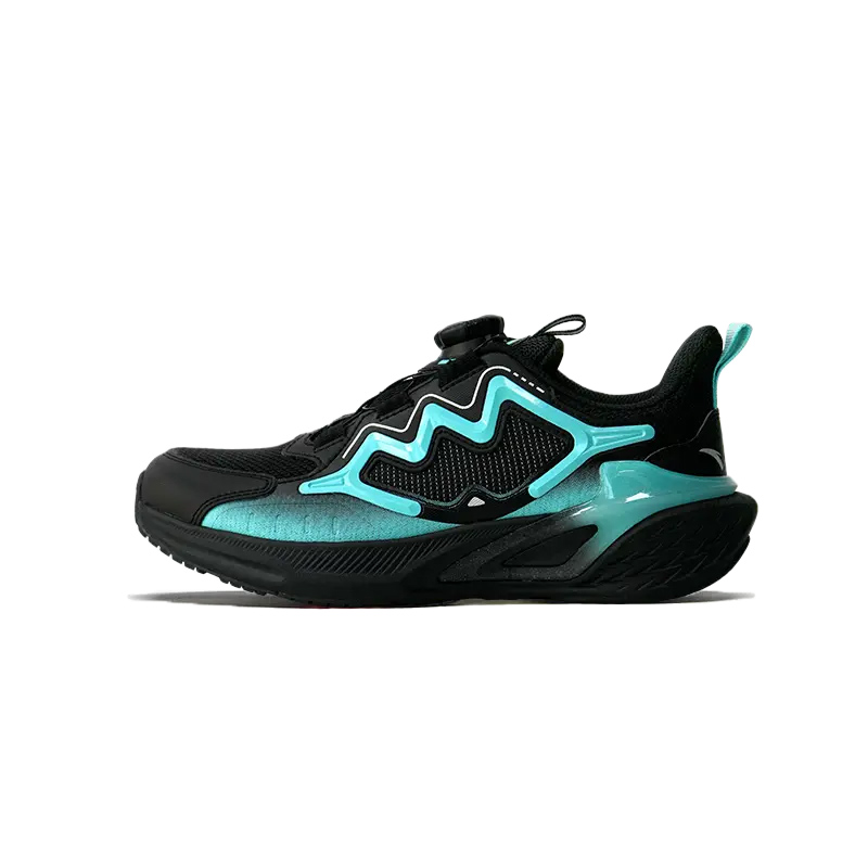 

Antakids Низкие детские беговые кроссовки с амортизацией black green