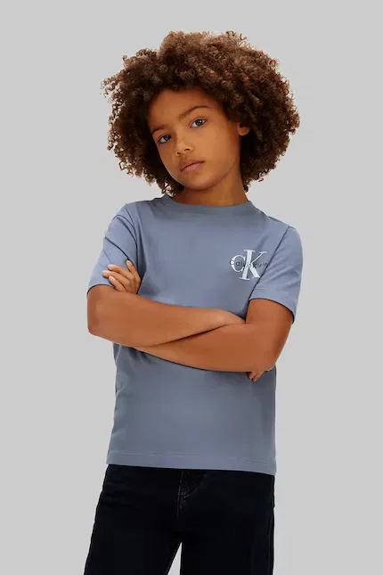 Футболка детская хлопковая Calvin Klein Jeans, синий