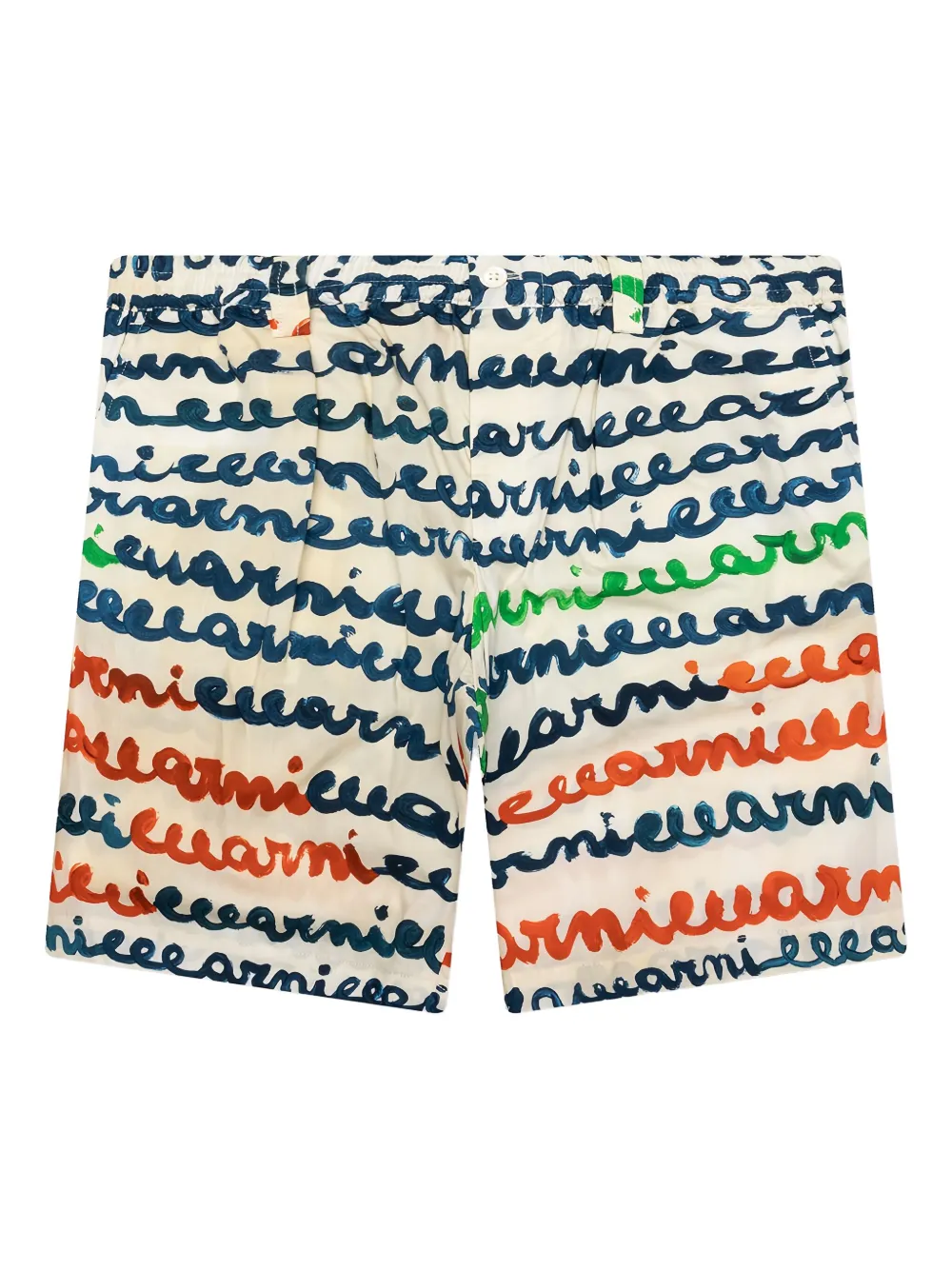 

Хлопковые шорты с логотипом Marni, нейтральный