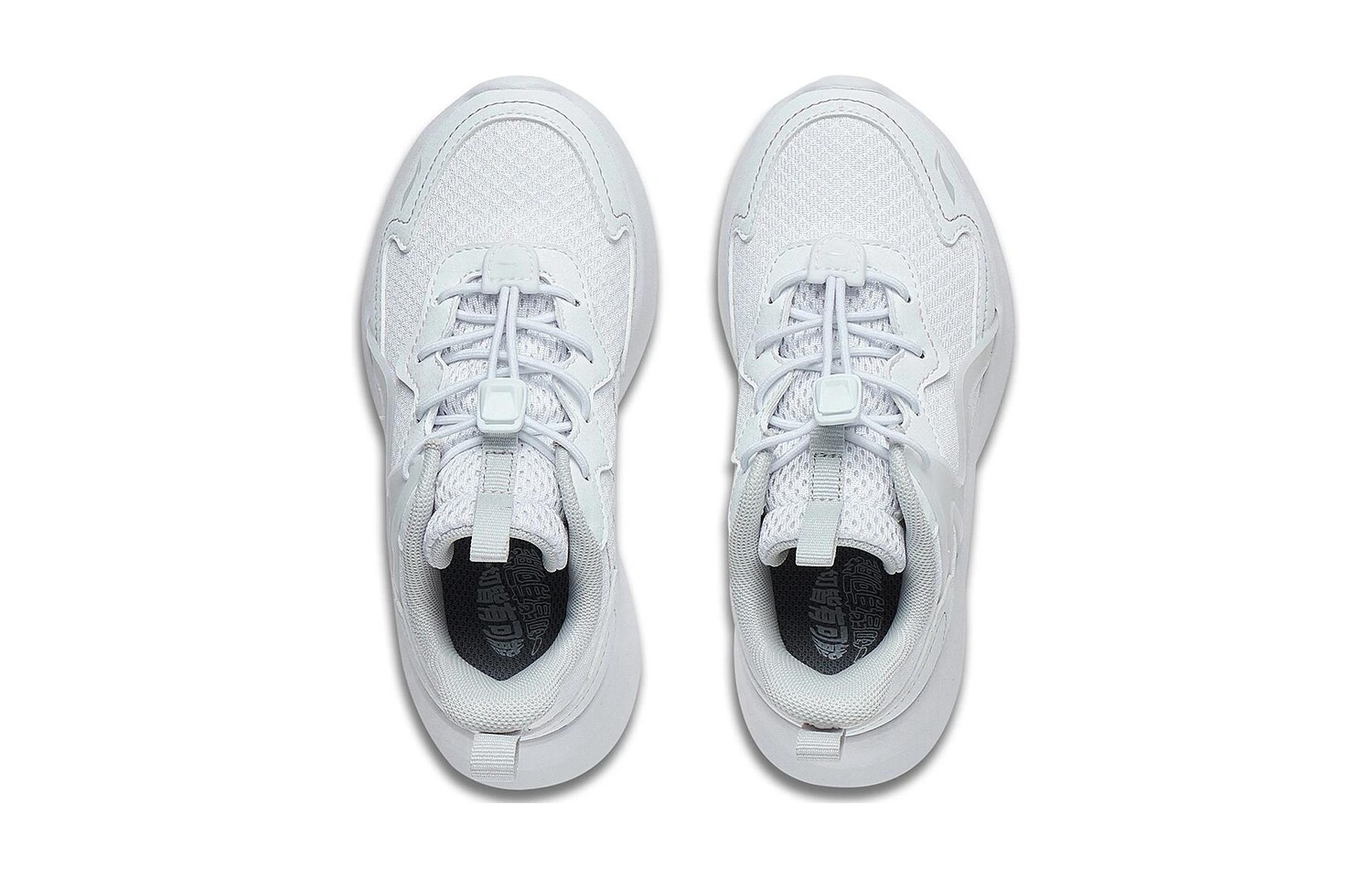 Детские кроссовки Lingyue 3.5 Kids Low-top White Lining Young, белый — фото 4
