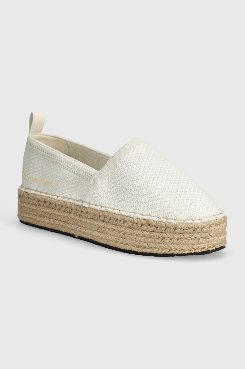 

Эспадрильи Calvin Klein Jeans ESPADRILLE UC на платформе, белый