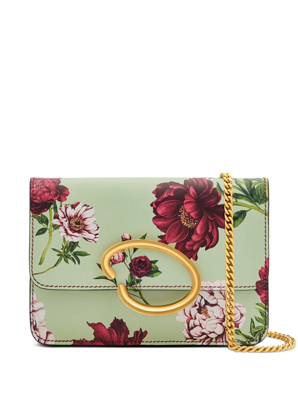 

Сумка через плечо Cherry Blossom Oscar de la Renta, зеленый