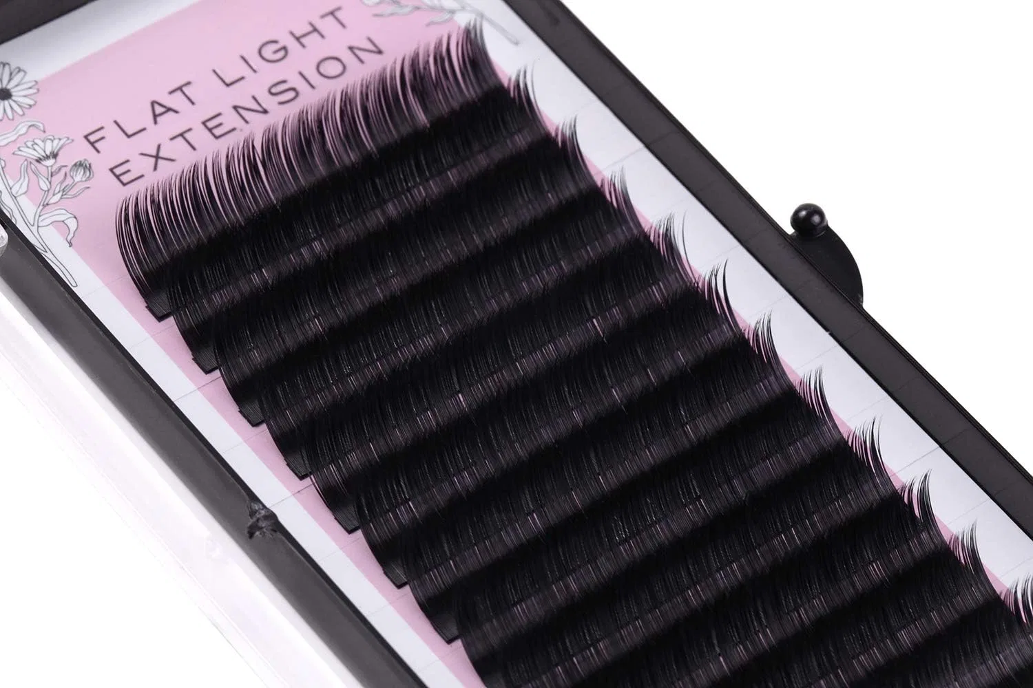 Ресницы THREE JUICY Flat Lush D Curl 0.12 мм 11 мм — фото 3