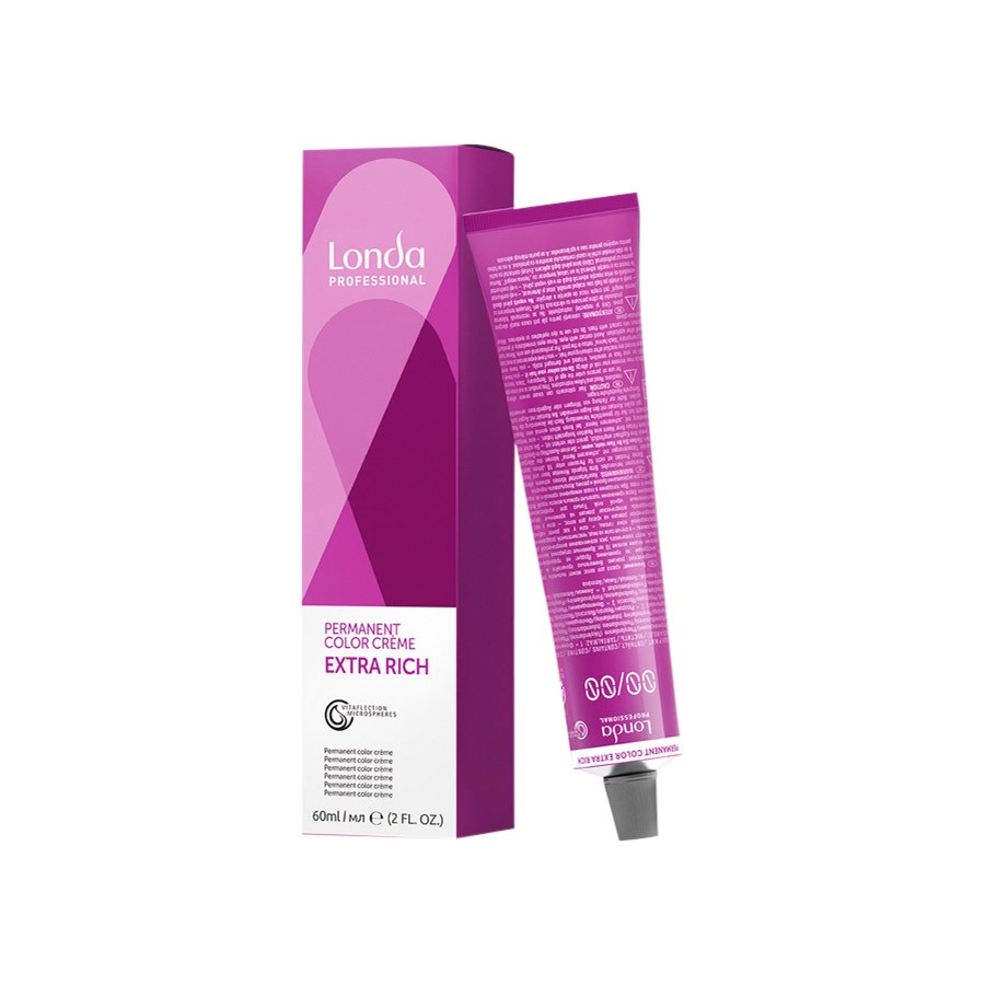 

Краска для волос permanente cremehaarfarbe Londa Professional, 8/07 hellblond natur braun, объем 60 мл