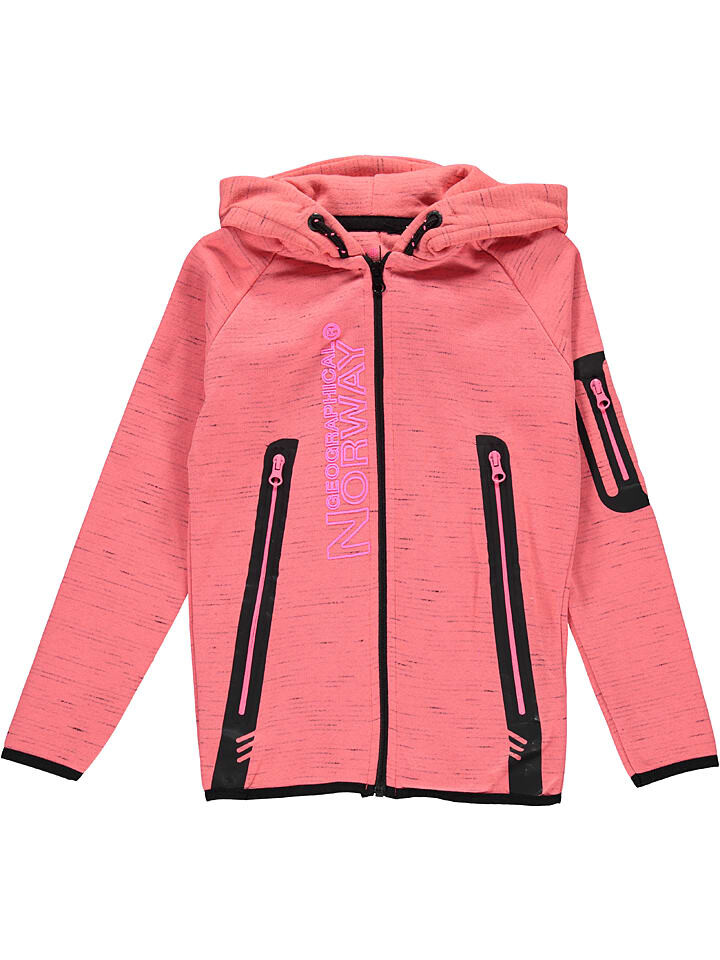 

Спортивная куртка Geographical Norway Sweatjacke Getincelle, цвет Lachs