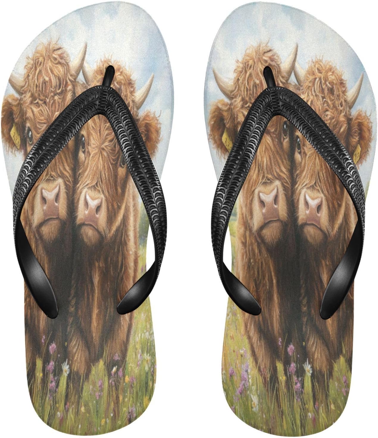 

Женские и мужские пляжные шлепанцы с цветком Cattle, бежевые, резиновые, противоскользящие, летние тапочки Sinestour