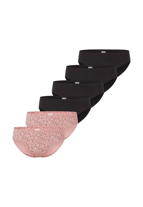 Трусы-Боксеры 6 шт. Schiesser, Pink Schwarz