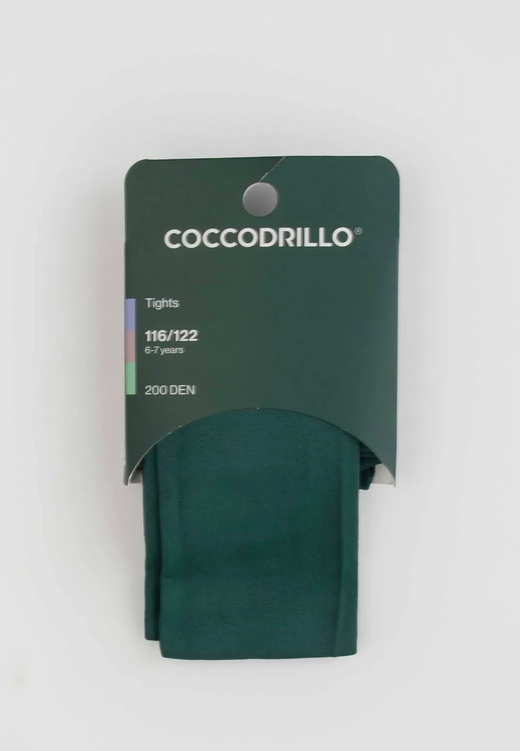 Колготки детские Coccodrillo, зеленый