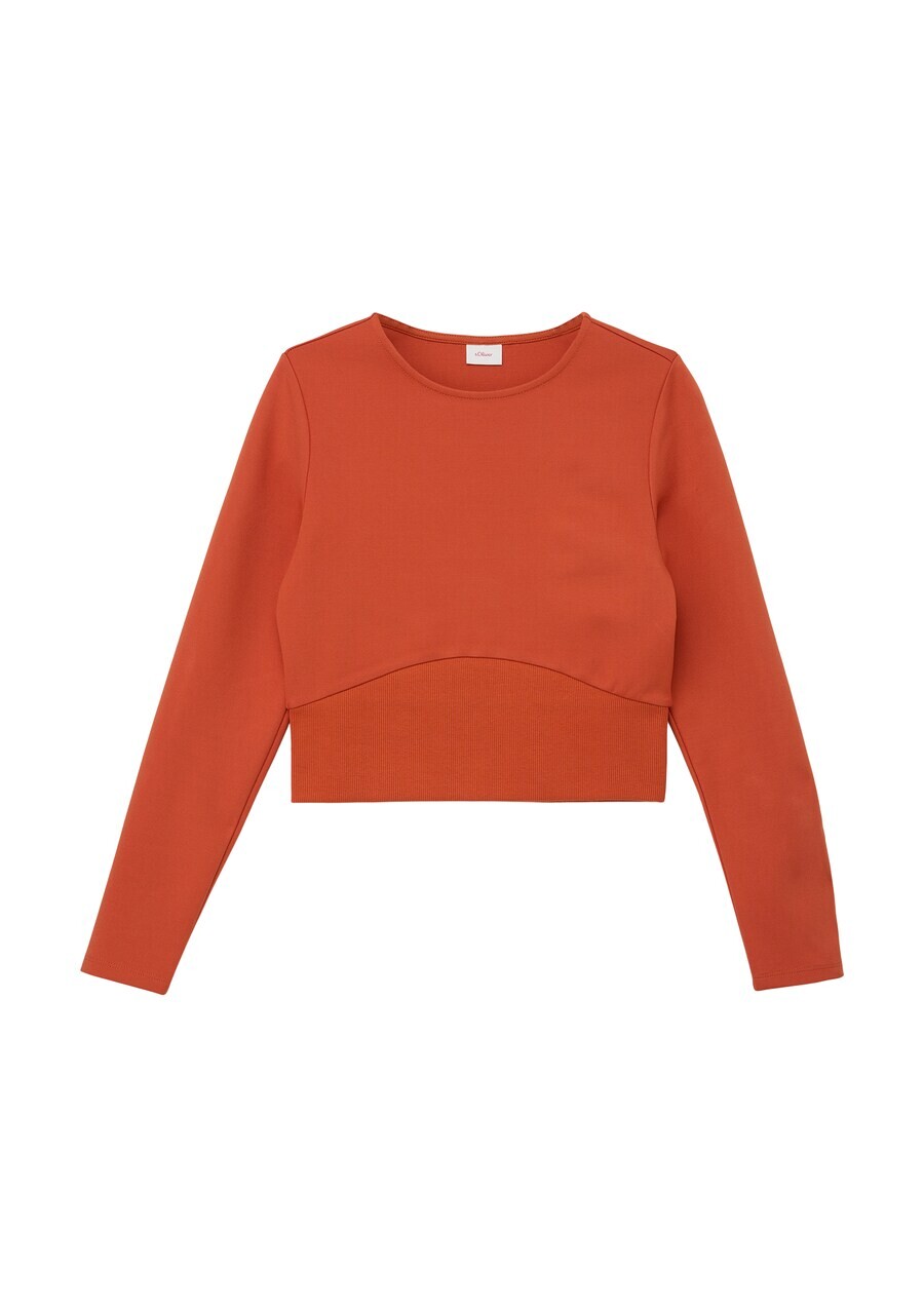 

Лонгслив s.Oliver, цвет Orange red