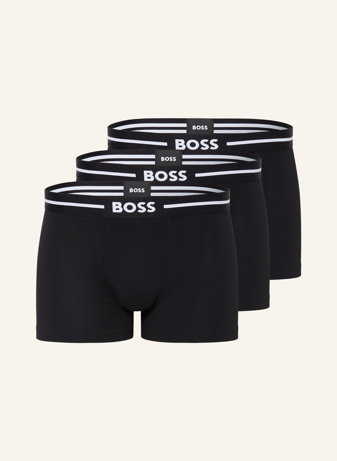 

3 пары боксеров Boss, черный