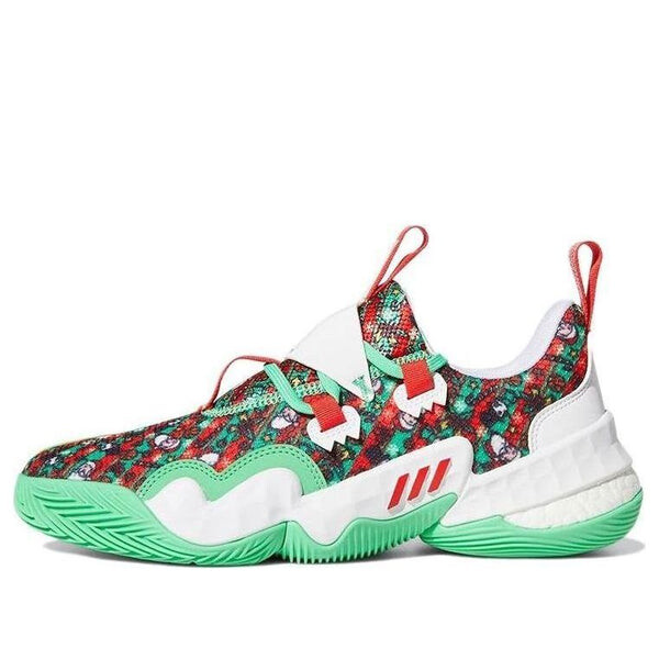 

Кроссовки trae young 1 Adidas, зеленый