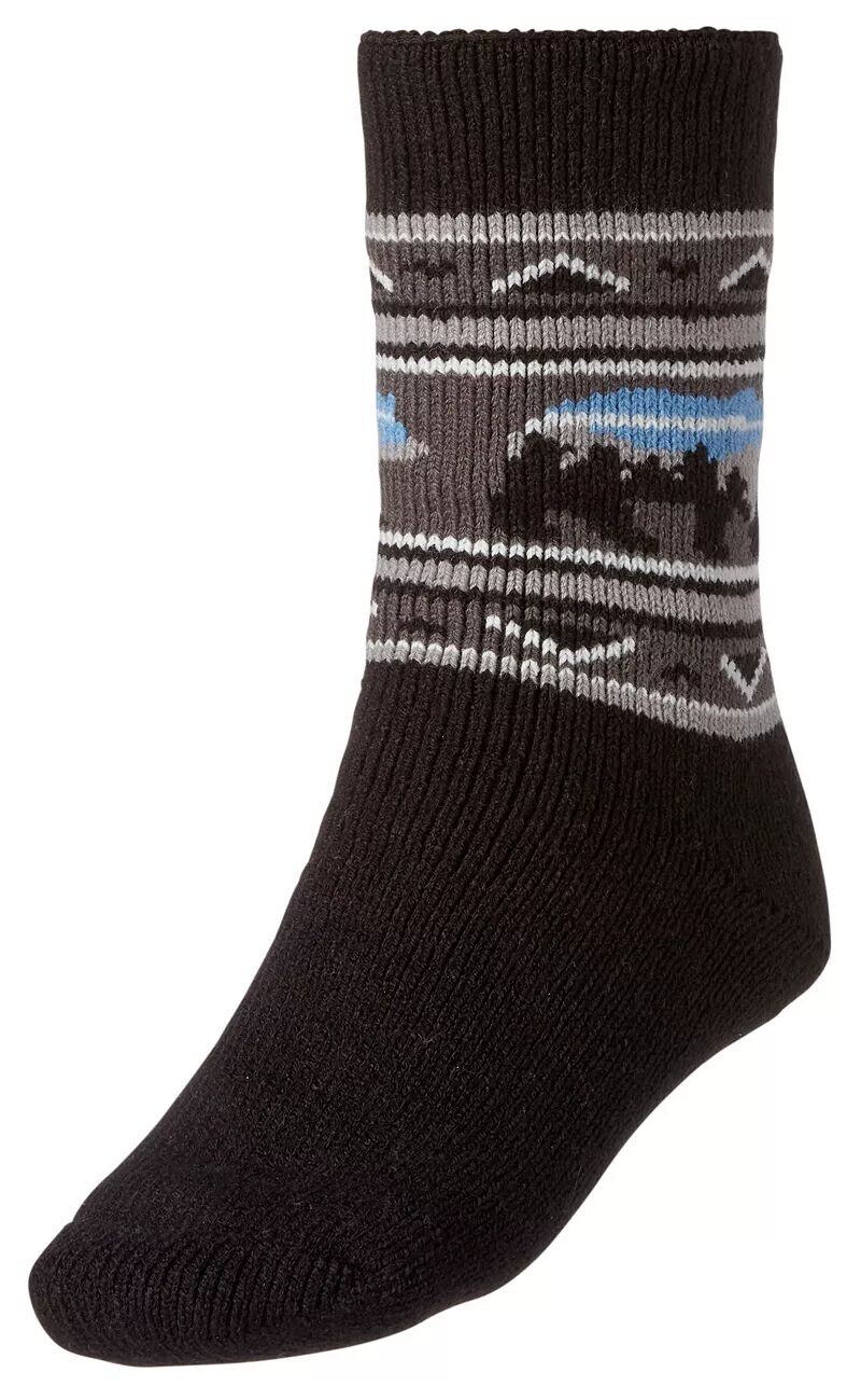 

Мужские носки Northeast Outfitters Cosy Cabin с начесом из вереска Bear-Tec, черный