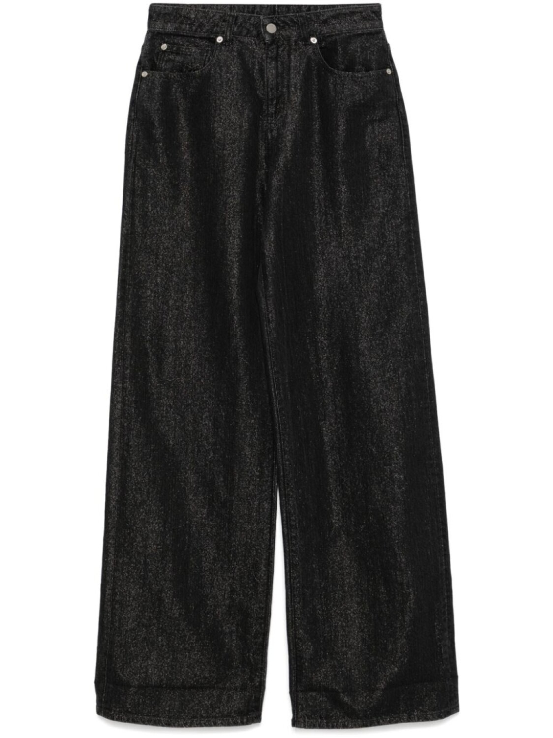 

Широкие джинсы Emporio Armani, черный