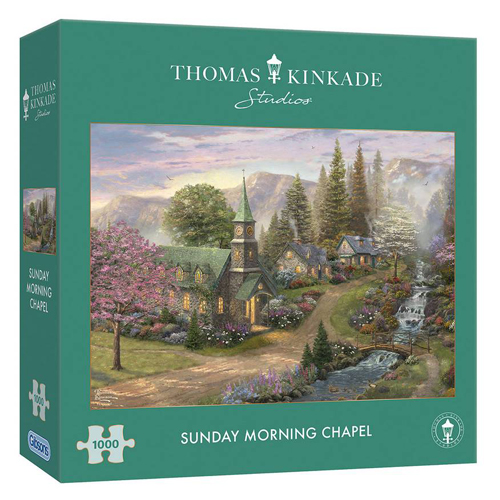 

Пазлы Thomas Kinkade: Sunday Morning Chapel