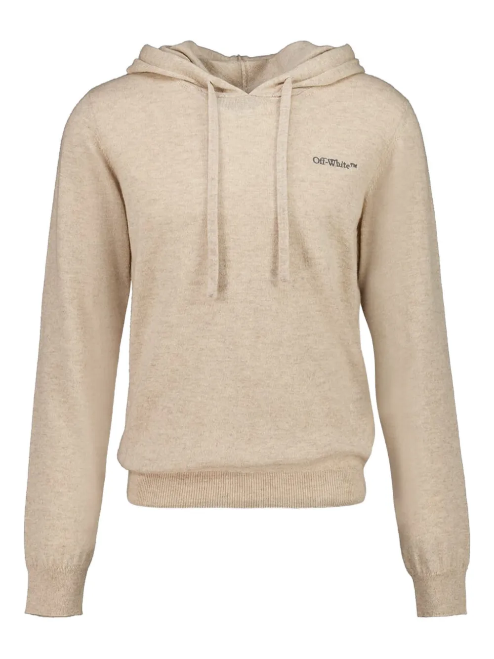 

Кашемировое худи Off-White, нейтральный