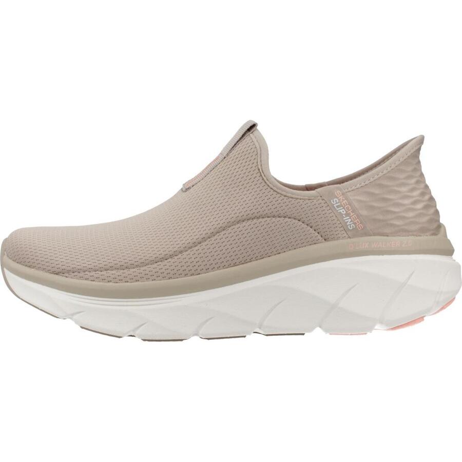 Кроссовки Skechers модель Slip-ins 150099s Dlux Walker 2.0 цвет бежевый — фото 2