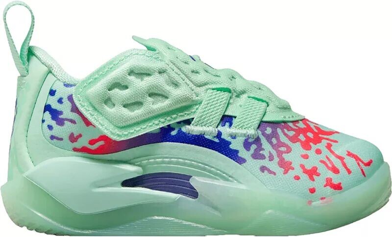 

Баскетбольные кроссовки Jordan Toddler Zion 3, фиолетовый/мятный