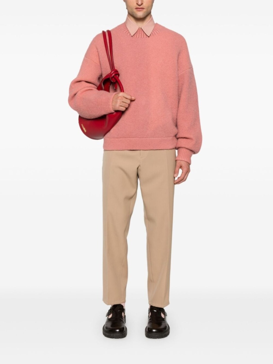Jil Sander зауженные шерстяные брюки, нейтральный цвет — фото 2