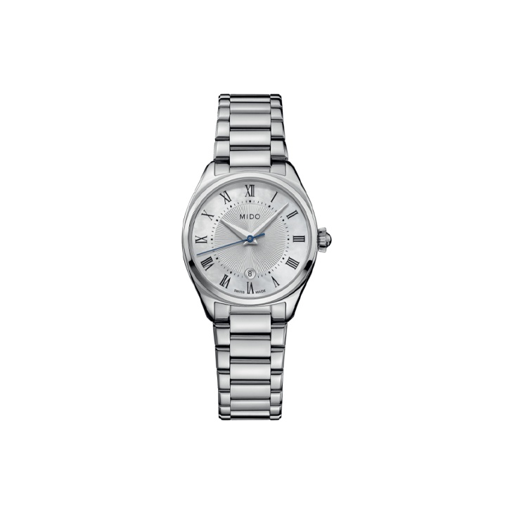 

MIDO Часы Women's Brunner Series Watch, Silver Dial