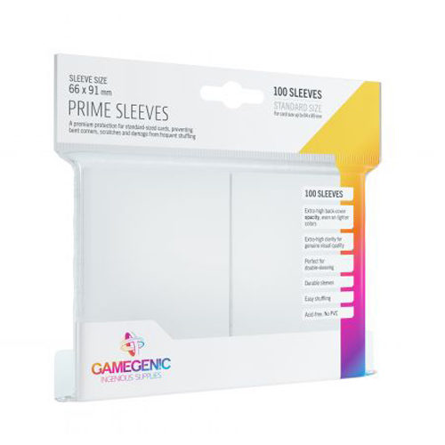 

Чехол для карточек Gamegenic Prime Sleeves White (100 Ct.) Gamegenic